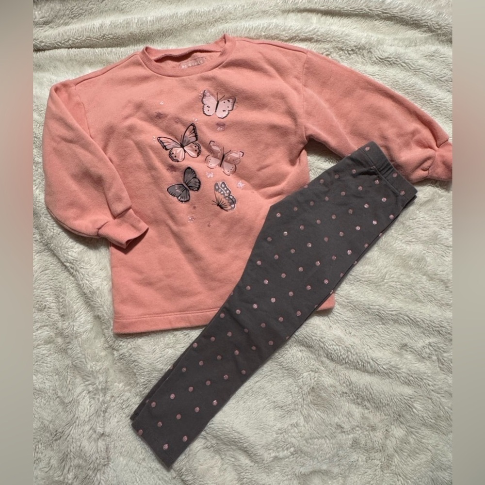 BCBG Girls Hoodless Sweatshirt and Leggings